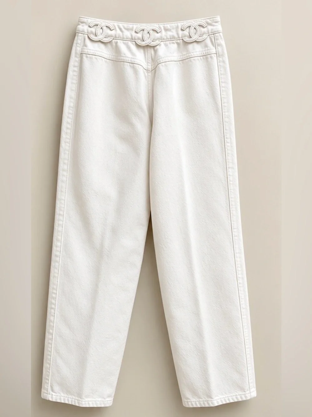 Classic White High-Rise Women's Jeans